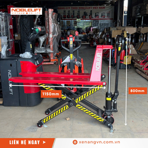 Xe nâng tay ziczac 1.5 tấn HLT15 Noblelift
