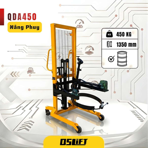 Xe Nâng Thùng Phuy Bằng Tay | QSLift QDA450