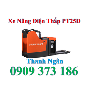 XE NÂNG ĐIỆN THẤP 2500KG CÓ BỆ LÁI - NOBLELIFT GERMANY