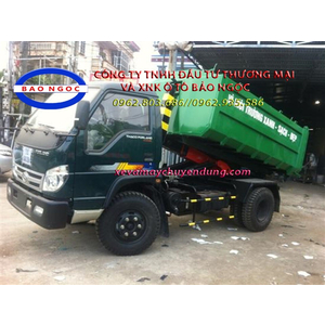 XE Ô TÔ CHỞ RÁC THACO 6 KHỐI