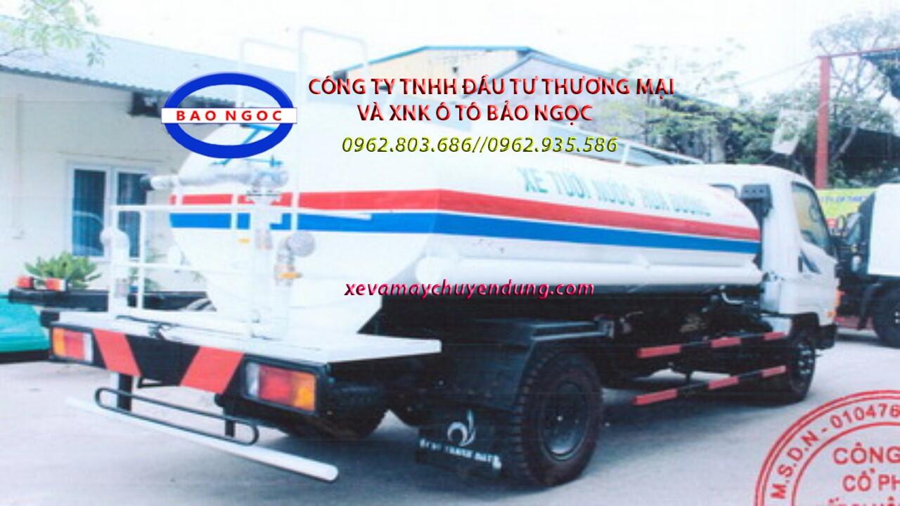 Xe nước 2 cầu 4 khối thaco FD500