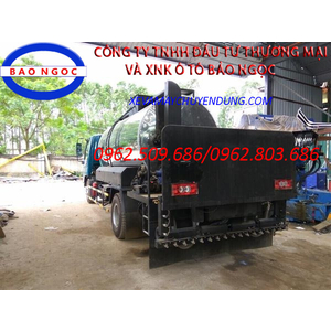 Xe phun tưới nhựa đường 5 khối thaco ollin