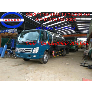 Xe phun tưới nhựa đường 5 khối thaco ollin