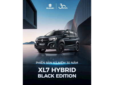 Xe Suzuki XL7 Hybrid Black Edition đã có mặt tại showroom: Giá bán không đổi cùng chương trình khuyến mãi hấp dẫn