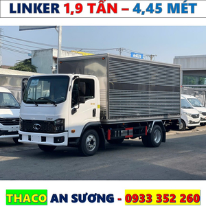 XE TẢI 1,9 TẤN THÙNG DÀI 4,45 MÉT MỚI NHẤT