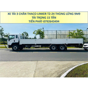 Xe Tải 15 Tấn Thùng Lửng 9m9 Thaco Linker T2-24