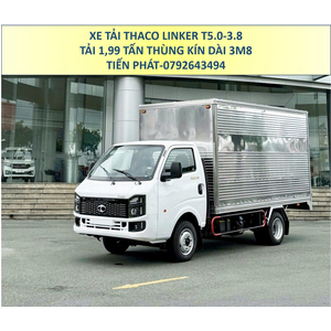 Xe Tải 2,5 Tấn Thùng Kín 3m8 Thaco Linker T5.0-3.8 Mới Nhất