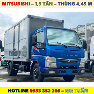XE TẢI FUSO CANTER TF4.9 THÙNG KÍN TẢI 1,9 TẤN MỚI NHẤT