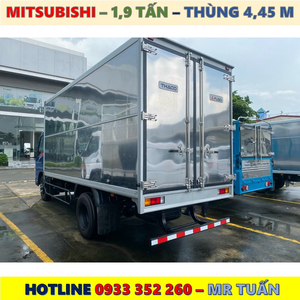 XE TẢI FUSO CANTER TF4.9 THÙNG KÍN TẢI 1,9 TẤN MỚI NHẤT