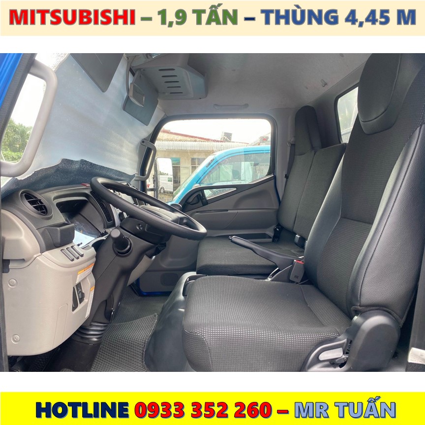 XE TẢI FUSO CANTER TF4.9 THÙNG KÍN TẢI 1,9 TẤN MỚI NHẤT