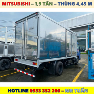 XE TẢI FUSO CANTER TF4.9 THÙNG KÍN TẢI 1,9 TẤN MỚI NHẤT