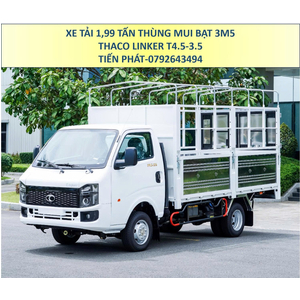Xe Tải 2 Tấn Thùng Mui Bạt 3m5 Thaco Linker T4.5-3.5 Giá Siêu Tốt