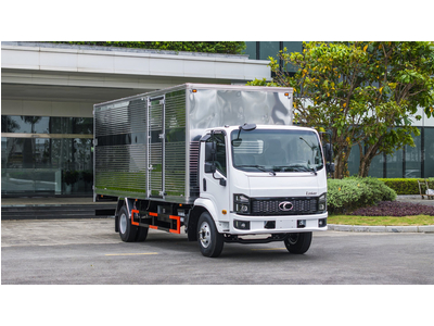 XE TẢI 5 TẤN THACO LINKER T2-12 THÙNG KÍN DÀI 6m3 ĐỘNG CƠ WEICHAI TOP 1