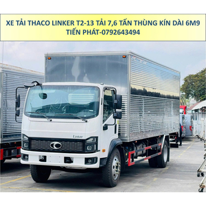 Xe Tải 7.5 Tấn THACO LINKER T2-13 Thùng Kín 6m9 Mới Nhất