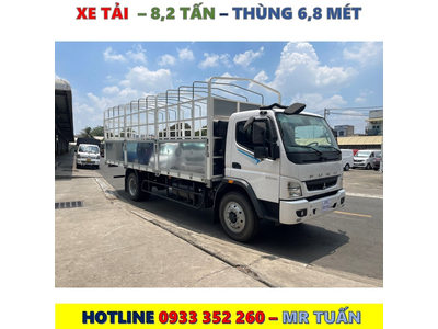 XE TẢI 8 TẤN MUI BẠT MITSUBISHI FUSO FI170L MỚI NHẤT