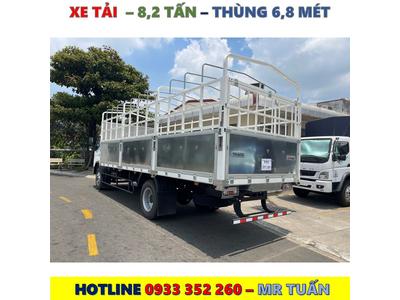 XE TẢI 8 TẤN MUI BẠT MITSUBISHI FUSO FI170L MỚI NHẤT