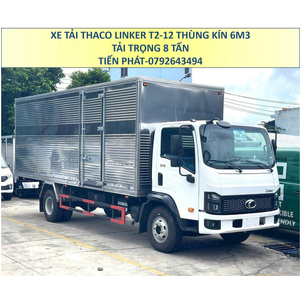 Xe Tải 8 Tấn Thùng Kín 6m3 Thaco Linker T2-12