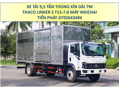 Xe Tải 9 Tấn 9,5 Tấn Thùng Kín 7m Thaco Linker S T15-7.0 Mới Nhất