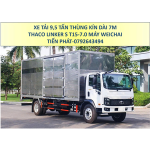 Xe Tải 9,5 Tấn Thùng Kín 7m Thaco Linker S T15-7.0 Mới Nhất