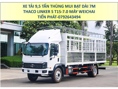 Xe Tải 9 Tấn 9,5 Tấn Thùng Mui Bạt 7m Thaco Linker S T15-7.0 Mới Nhất