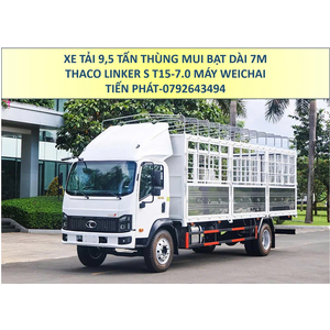 Xe Tải 9,5 Tấn Thùng Mui Bạt 7m Thaco Linker S T15-7.0 Mới Nhất