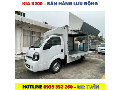 XE TẢI BÁN HÀNG LƯU ĐỘNG THACO KIA K200 MỚI NHẤT