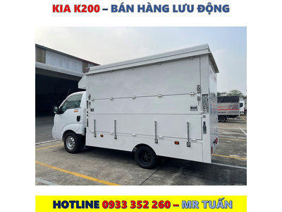 XE TẢI BÁN HÀNG LƯU ĐỘNG THACO KIA K200 MỚI NHẤT