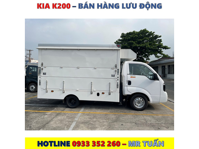 XE TẢI BÁN HÀNG LƯU ĐỘNG THACO KIA K200 MỚI NHẤT