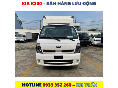 XE TẢI BÁN HÀNG LƯU ĐỘNG THACO KIA K200 MỚI NHẤT