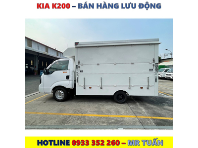 XE TẢI BÁN HÀNG LƯU ĐỘNG THACO KIA K200 MỚI NHẤT
