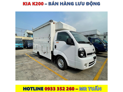 XE TẢI BÁN HÀNG LƯU ĐỘNG THACO KIA K200 MỚI NHẤT