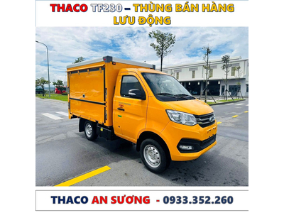 XE TẢI BÁN HÀNG LƯU ĐỘNG THACO TF230 MỚI NHẤT