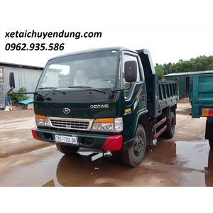 XE TẢI BEN CHIẾN THẮNG 5 TẤN 2 CẦU