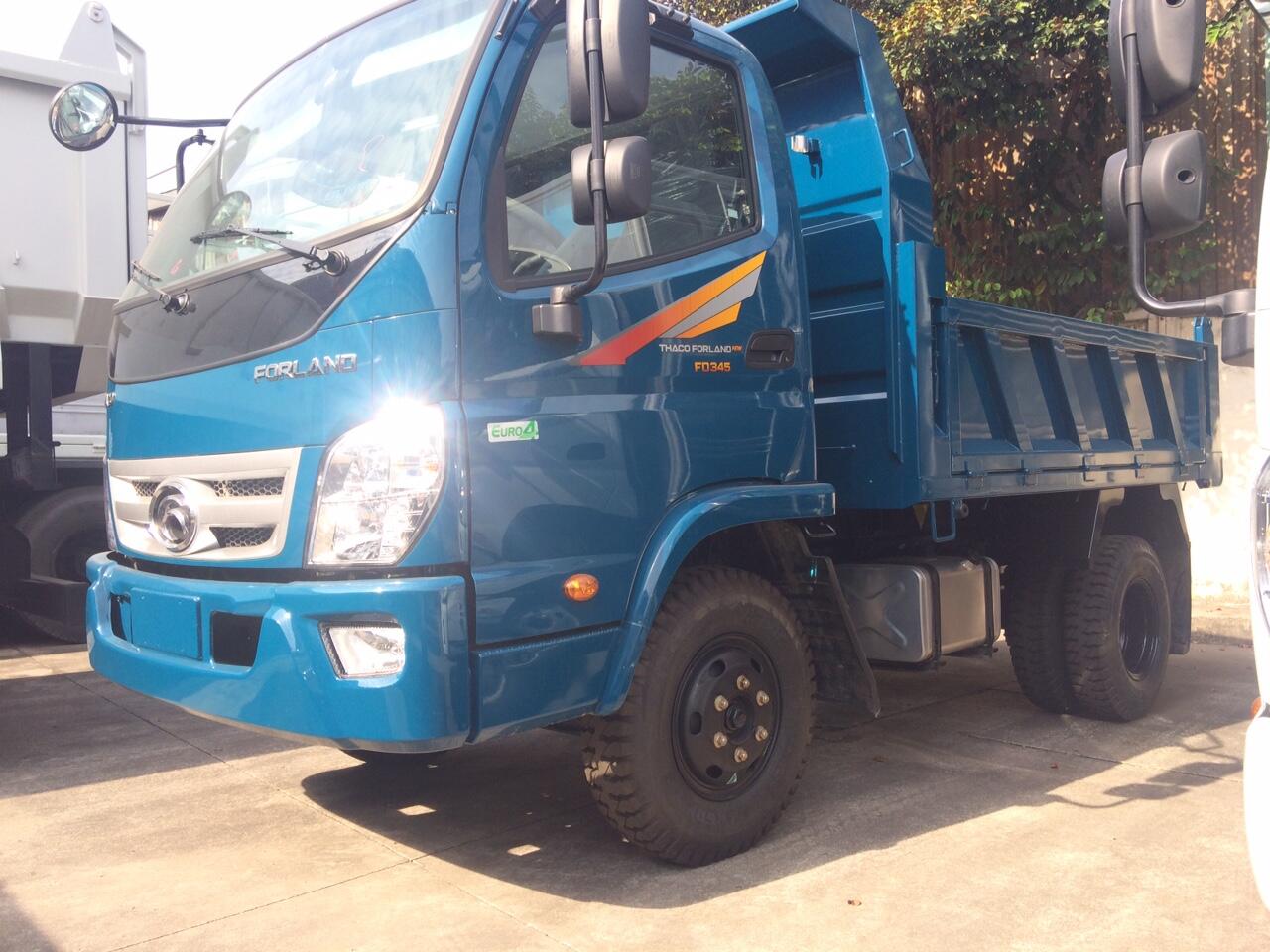 Xe tải Thaco Forland FD345E4/FD700 - Thùng ben - Tải 3,49 tấn