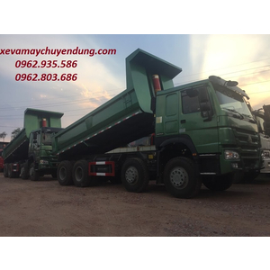 XE TẢI BEN HOWO 4 CHÂN TẢI TRỌNG 16,8 TẤN