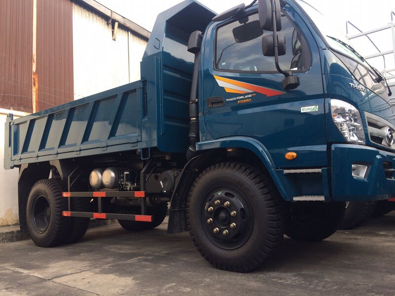 Xe tải Thaco Forland FD650E4-4WD/FD120-4WD - Thùng ben - Tải 6,4 tấn