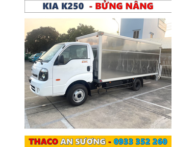 XE TẢI BỬNG NÂNG KIA K250L THÙNG DÀI 4,5 MÉT MỚI NHẤT