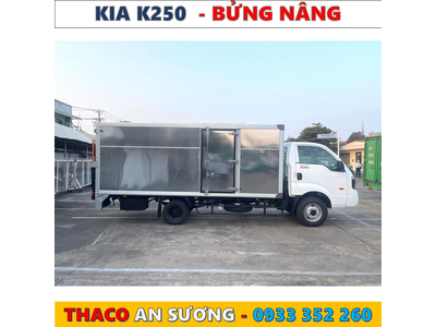 XE TẢI BỬNG NÂNG KIA K250L THÙNG DÀI 4,5 MÉT MỚI NHẤT
