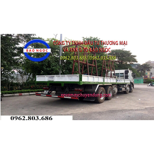 Xe tải chở kính 5 chân 21 tấn JAC cabin K5