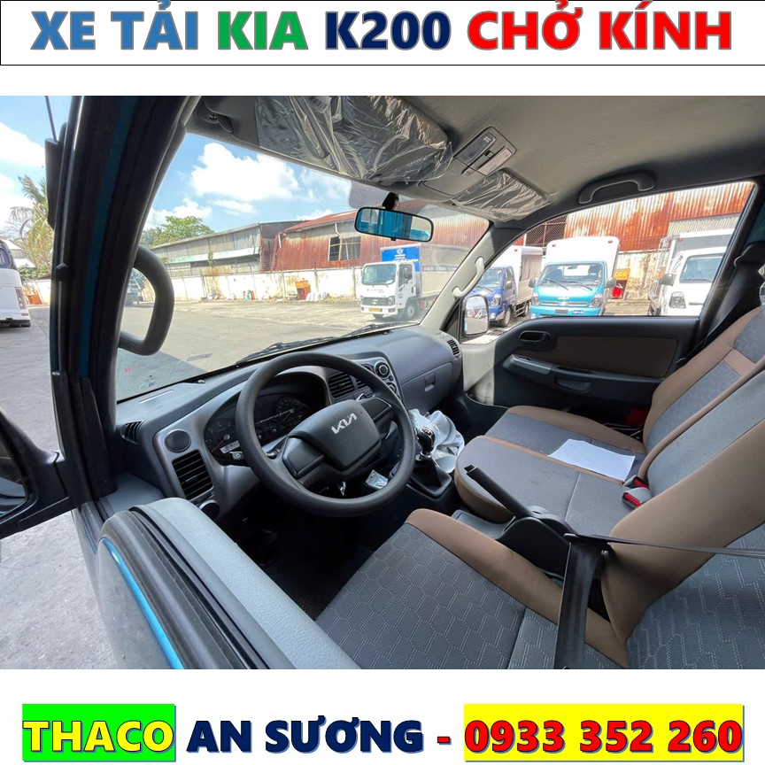 XE TẢI KIA CHỞ KÍNH MỚI NHẤT