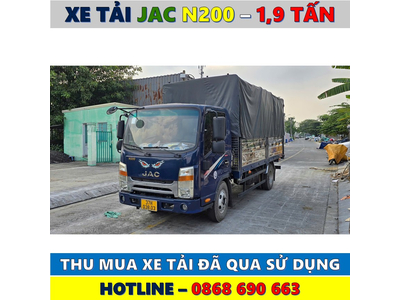 XE TẢI CŨ JAC N200 1,9 TẤN THÙNG BẠT ĐỜI 2022