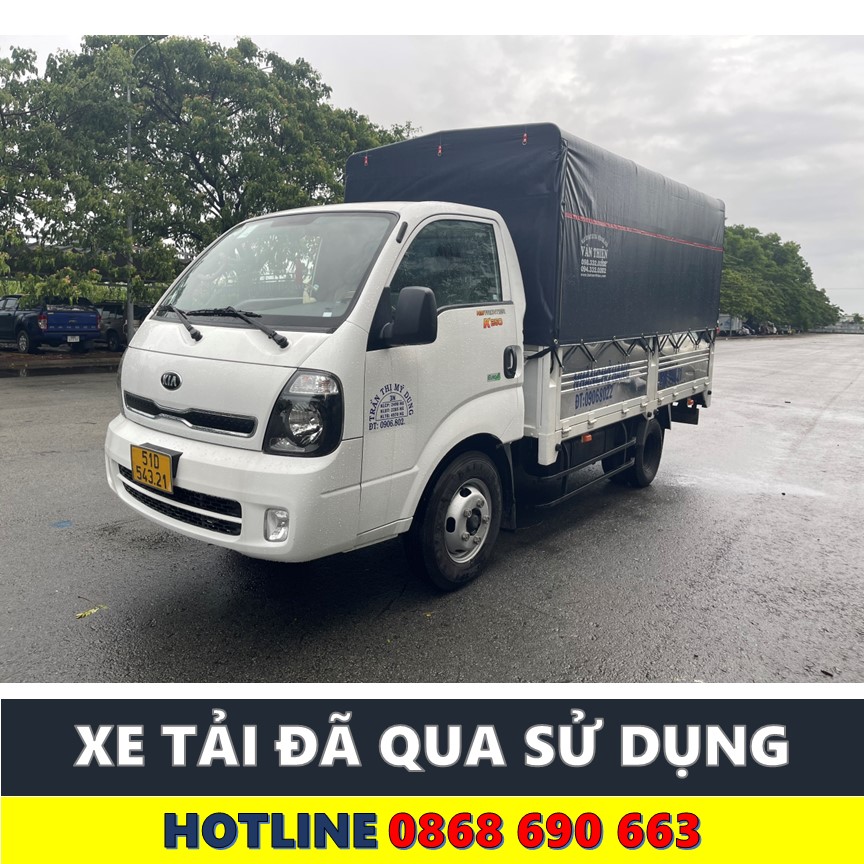XE TẢI CŨ KIA K250 THÙNG MUI BẠT ĐỜI 2019 GIÁ TỐT