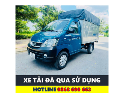 XE TẢI CŨ THACO TOWNER 990 MUI BẠT 2021TẢI 850KG