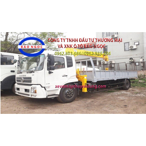 Xe tải dongfeng B170 gắn cẩu 6 tấn 4 đốt soosan scs524