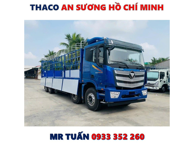 XE TẢI FOTON AUMAN C340 THÙNG MUI BẠT TẢI 20 TẤN MỚI NHẤT