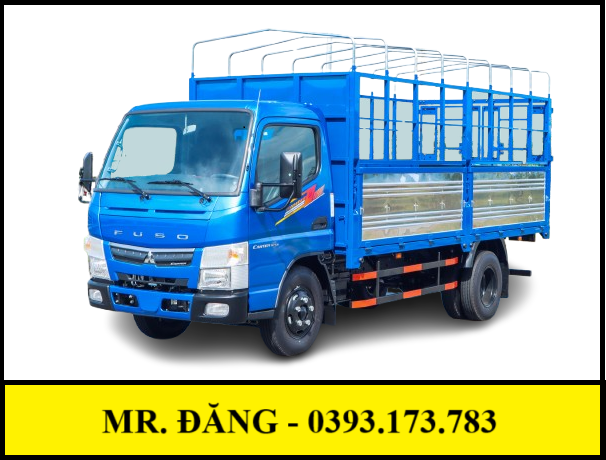 Xe Tải Mitsubishi Fuso Canter TF4.9 - Thùng Bạt - Tải 1.9 Tấn