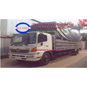 Xe tải hino FG chở mô tô xe máy thùng dài 10m