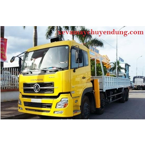 XE TẢI HOÀNG HUY 4 CHÂN GẮN CẨU SOOSAN 10 TẤN