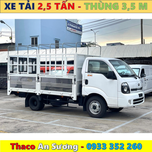 BẢNG GIÁ XE TẢI HUYNDAI 2,5 TẤN? BẢNG GIÁ XE TẢI THACO KIA MỚI NHẤT?
