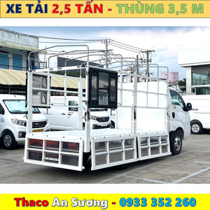 BẢNG GIÁ XE TẢI HUYNDAI 2,5 TẤN? BẢNG GIÁ XE TẢI THACO KIA MỚI NHẤT?